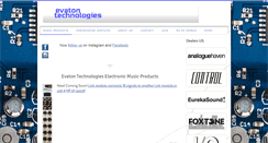 Desktop Screenshot of evatontechnologies.com